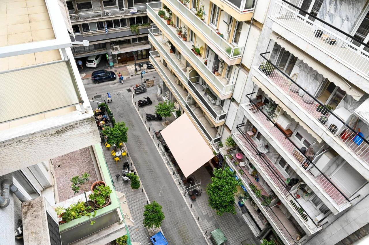 Thessaloniki Center Deluxe Apartment מראה חיצוני תמונה